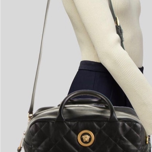 Versace leather Medusa shoulder bag - Picture 4 of 11